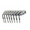 AGXGOLF MEN'S ONE SWING SAME LENGTH IRONS SET 4, 5, 6, 7, 8 & 9 + PITCHING WEDGE; LEFT OR RIGHT HAND SENIOR REGULAR or STIFF FLEX, CHOICE of FINISHED LENGTH, BUILT in USA!! SEE OPTIONS